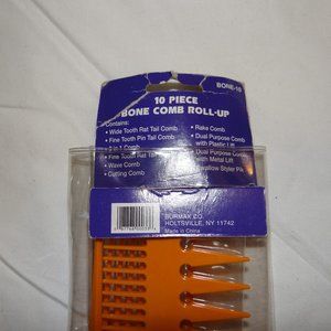 6 Piece Bone Comb Rollup Set - Gold Magic